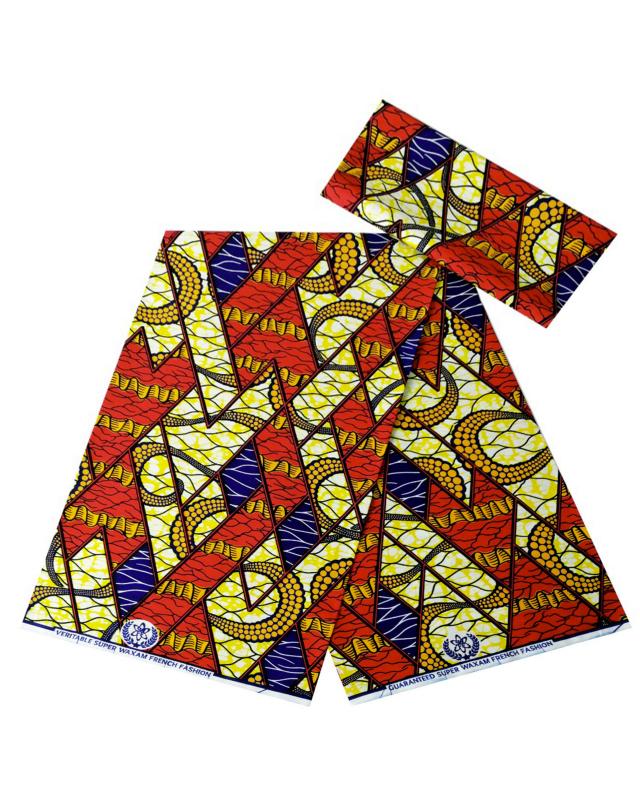 Super Wax - African Warri Fabric - Tissushop
